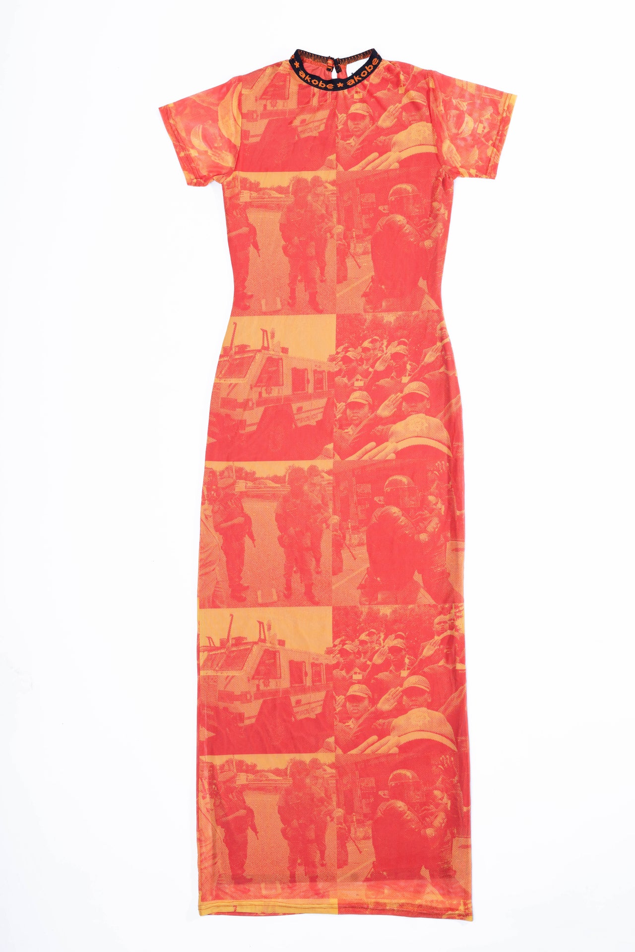 Anti Mesh Maxi Dress