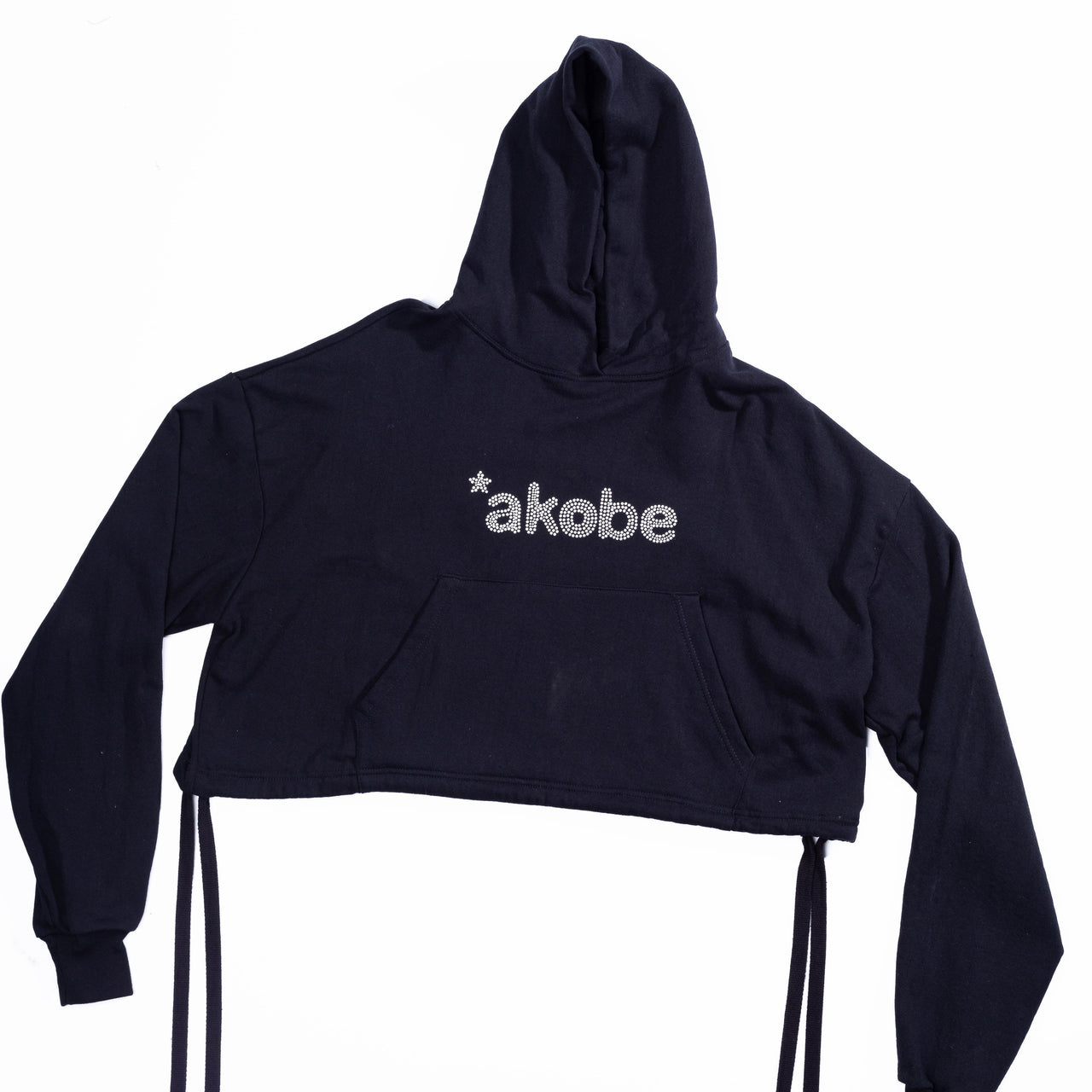 Sparkle Splat Cropped Hoodie