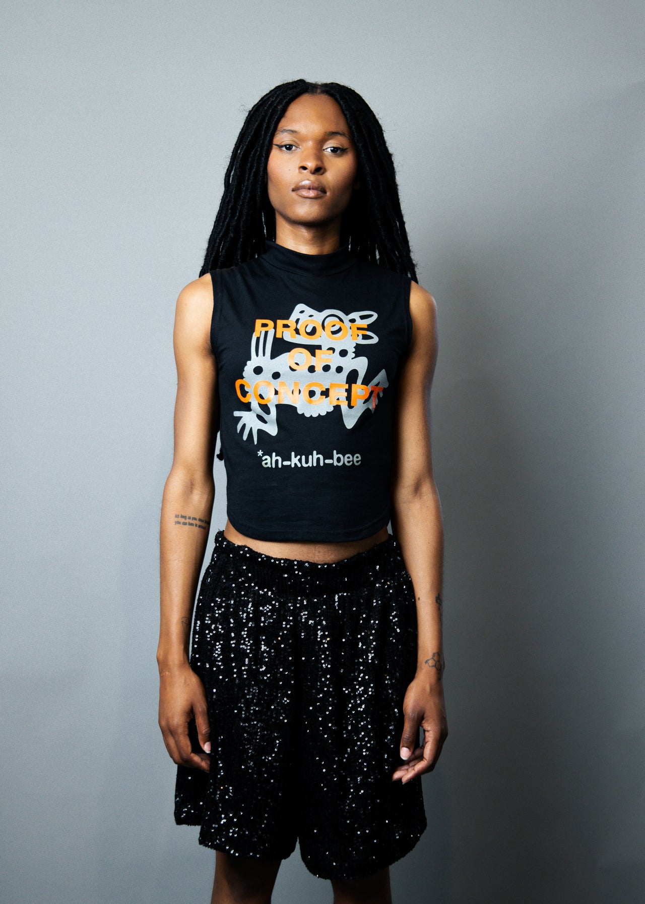 The Sequin Long Shorts